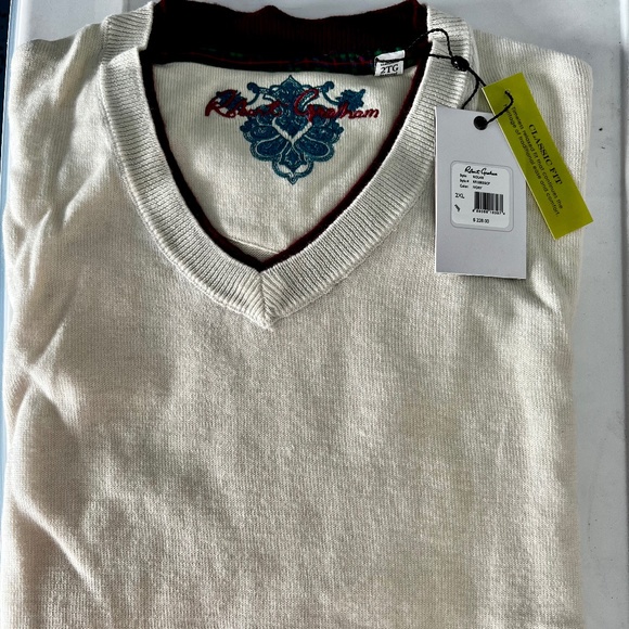 Robert Graham V Neck Sweater